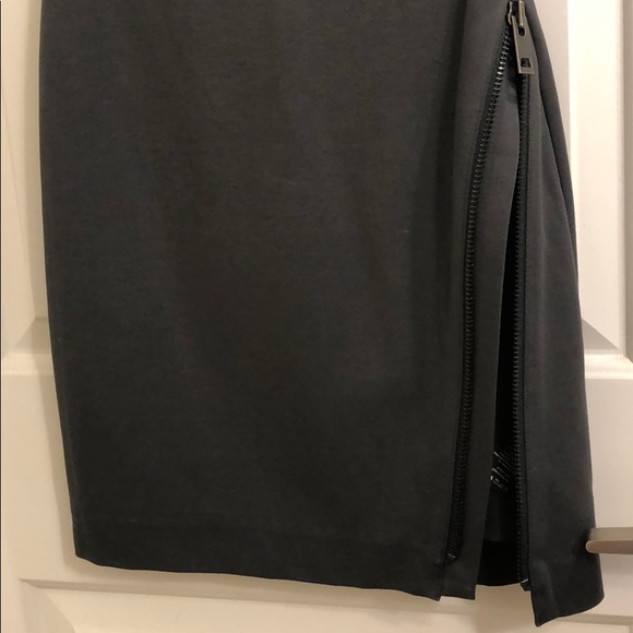 ARITZIA TALULA ZIP MINI DRESS GREY (NWT) - Picture 5 of 7